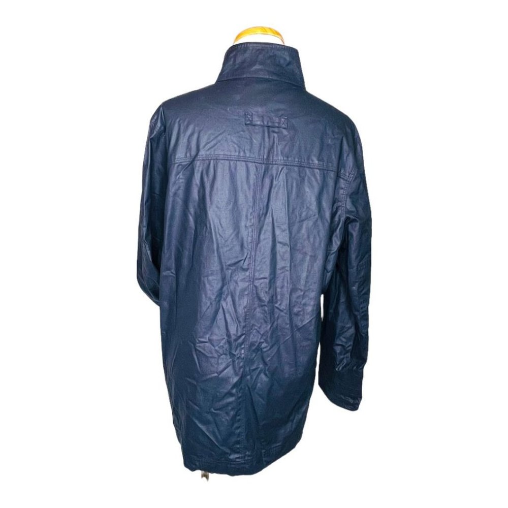 RALPH LAUREN Dry Goods Women's PS Blue Raincoat Sailing Nautical Rain Jacket - Picture 6 of 12